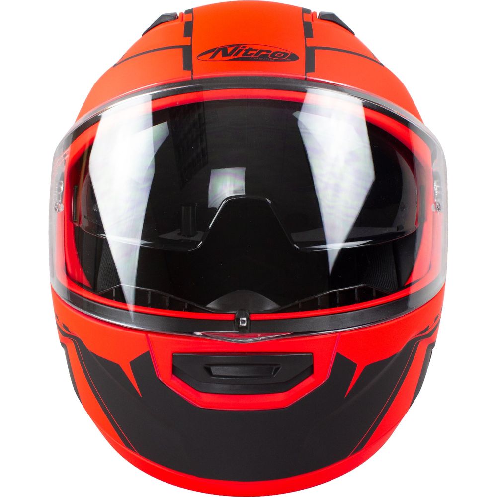 Nitro F350 Analog DVS Flip Up Helmet Black / Red / Gun