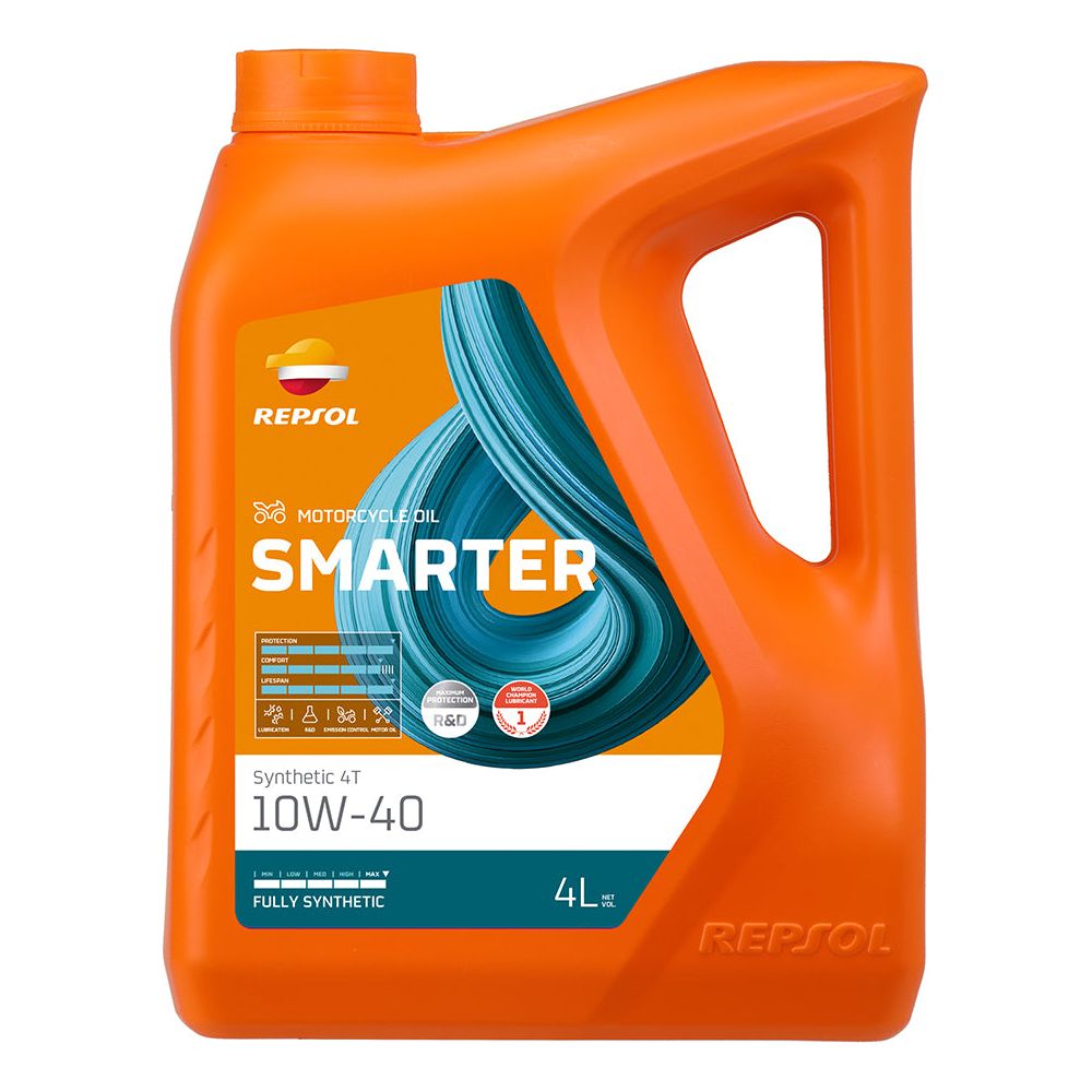 Repsol Smarter Synthetic 4T 4Stroke Oil 10W-40