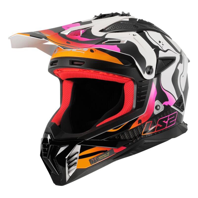 LS2 MX708 Fast 2 ECE 22.06 Motocross Helmet Wash White