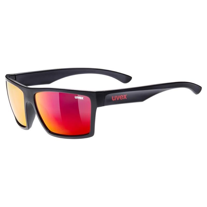 Uvex LGL 29 Sunglasses Black / Red