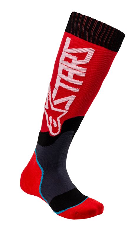 Alpinestars Youth MX Plus-2 Socks Red / White