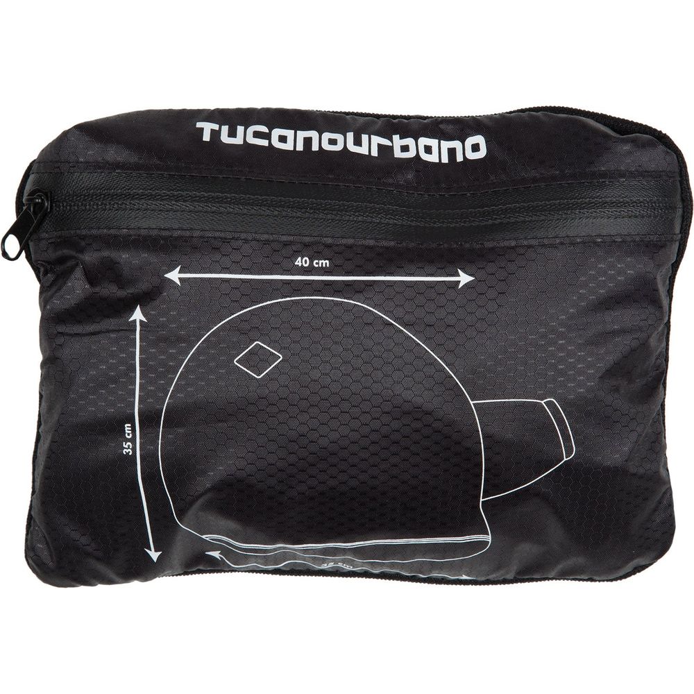 Tucano Urbano Nano Helmet Bag Black - FREE UK Shipping, FREE 365 Day Returns | Moto Central