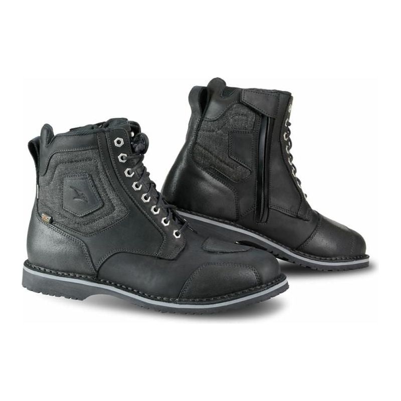 Falco Ranger Leather / Textile Boots Black