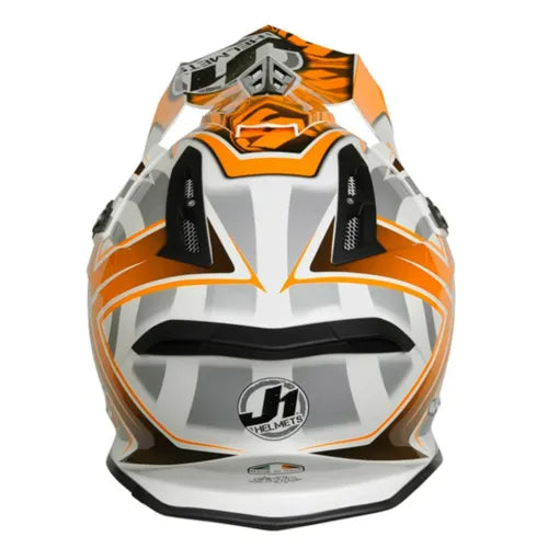 Just1 J12 Carbon MX Helmet Mister X Orange