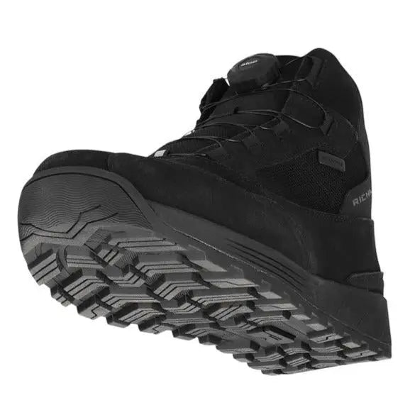 Richa Saturnus Waterproof Shoes Black - FREE UK Shipping, FREE 365 Day Returns | Moto Central