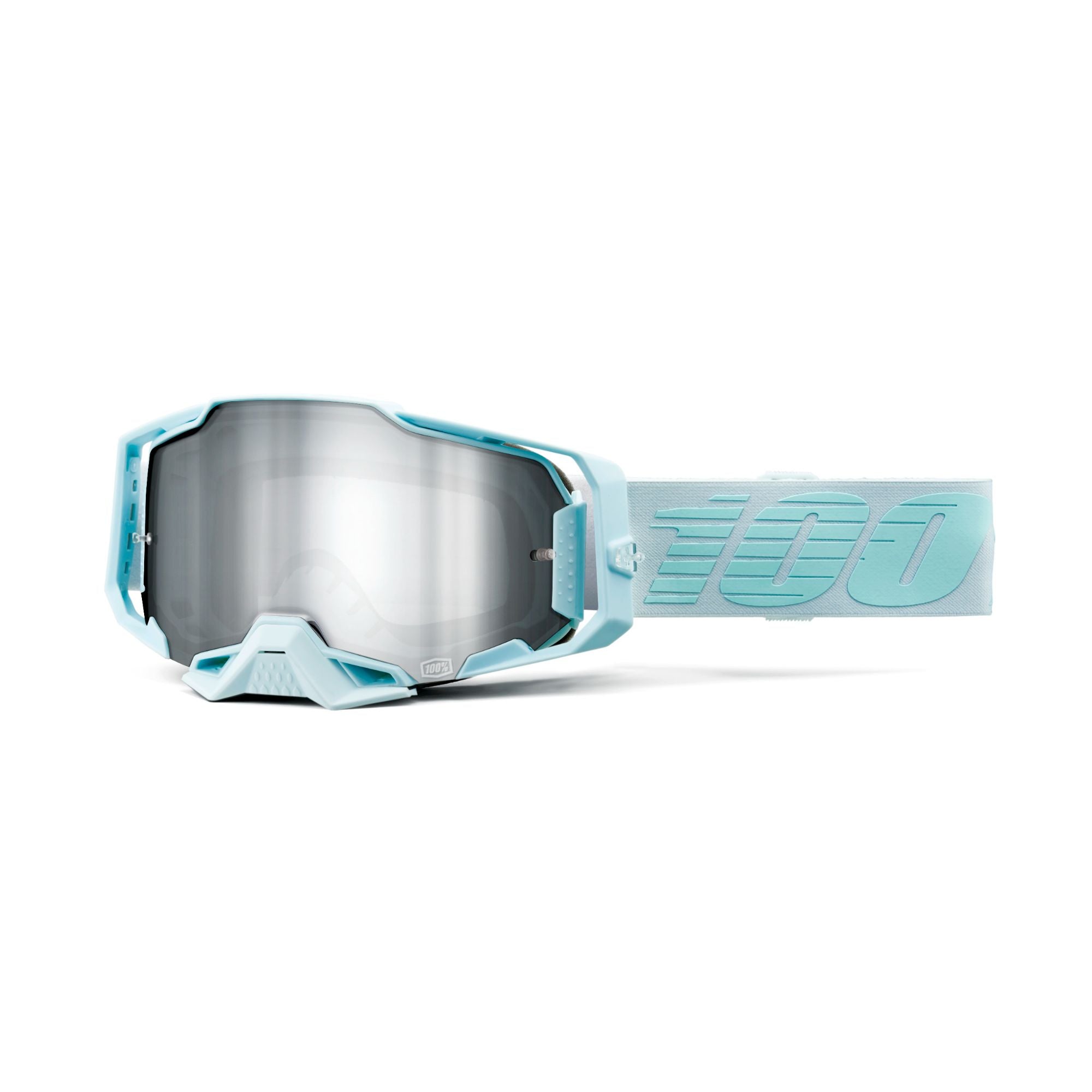 100% Armega Goggles Fargo / Mirror Silver Flash Lens - FREE UK Shipping, FREE 365 Day Returns | Moto Central