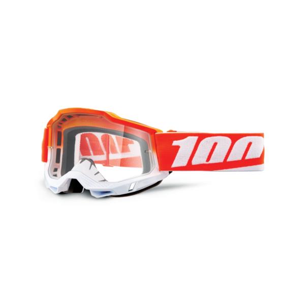 100% Accuri 2 Youth Goggles Matigofun / Clear Lens - FREE UK Shipping, FREE 365 Day Returns | Moto Central