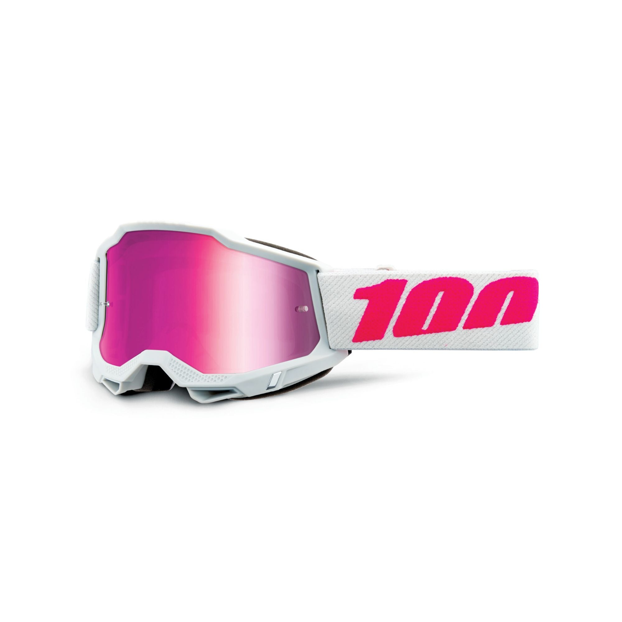 100% Accuri 2 Youth Goggles Keetz / Mirror Pink Lens - FREE UK Shipping, FREE 365 Day Returns | Moto Central