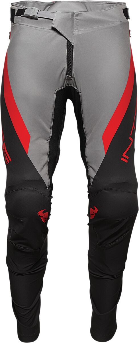 Thor Intense Assist Textile Trouser Black / Grey / Red