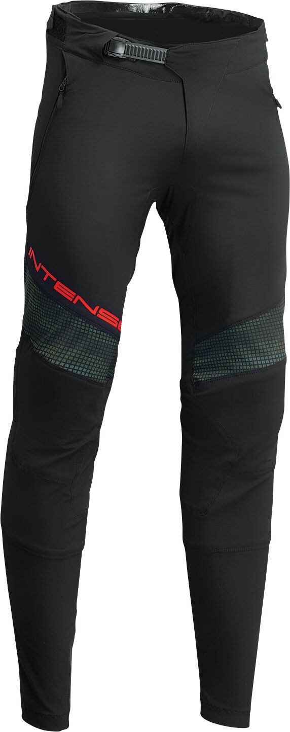 Thor Intense Assist Berm Trouser Black / Camo Green