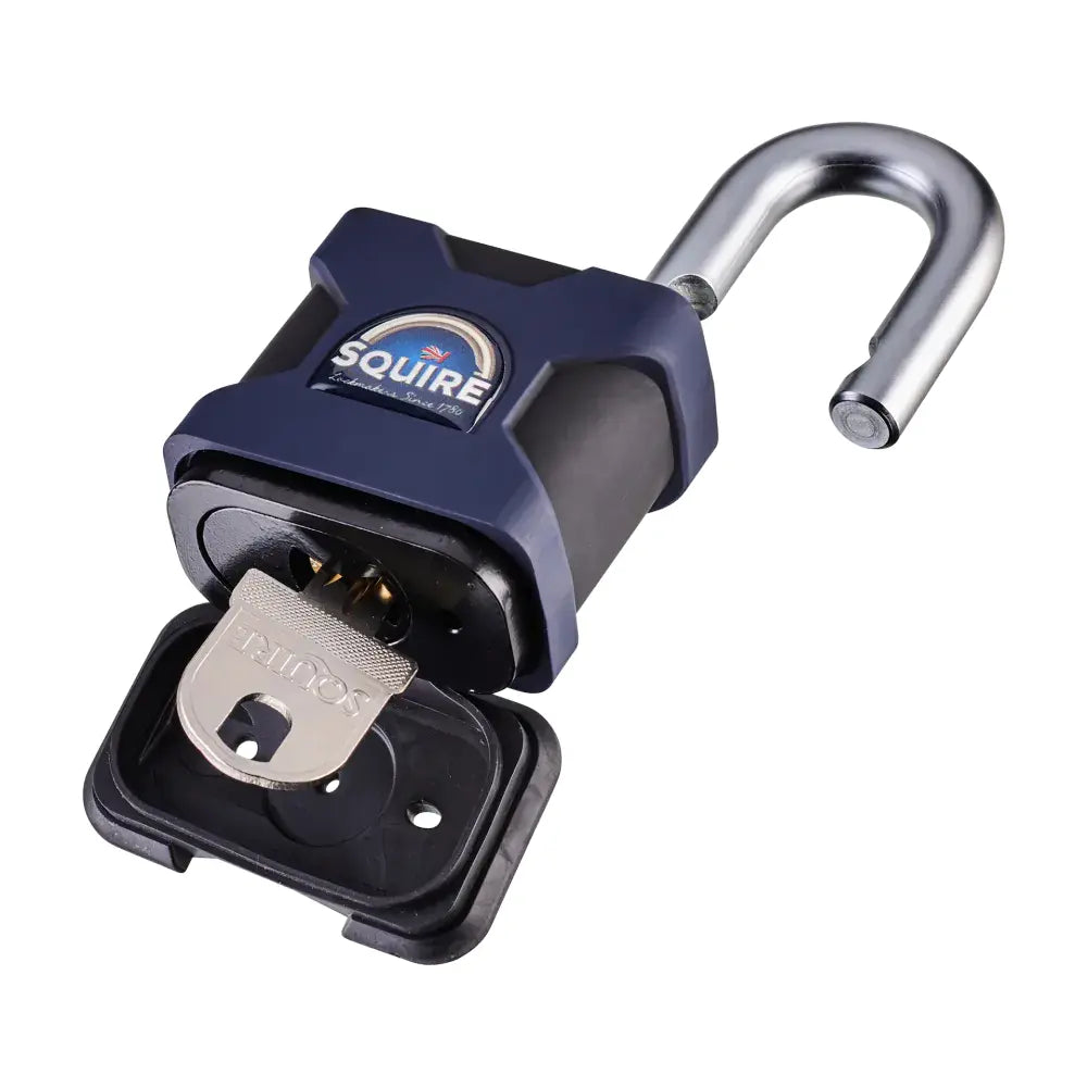 Squire SS50S Padlock Black - FREE UK Shipping, FREE 365 Day Returns | Moto Central