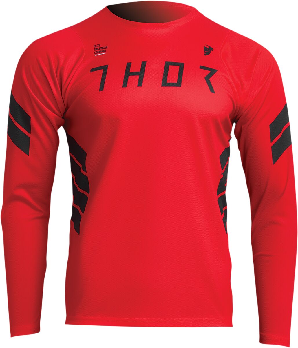 Thor Assist Sting Long Sleeves Jersey Black / Red