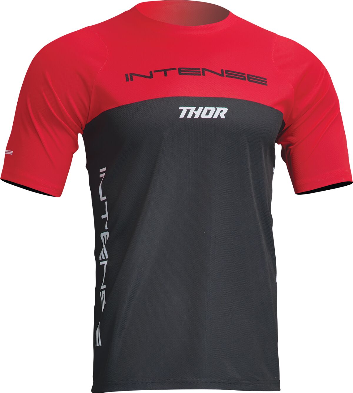 Thor Intense Assist Censis Short Sleeves Jersey Red / Black