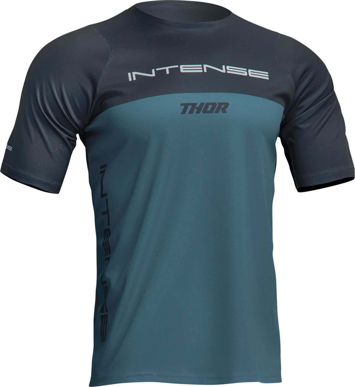 Thor Intense Assist Censis Short Sleeves Jersey Midnight Blue / Teal