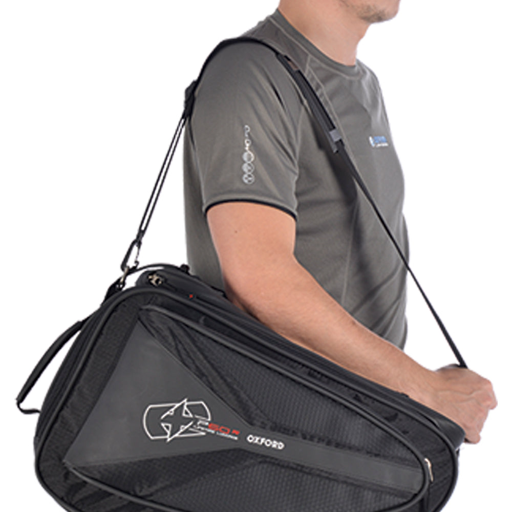 Oxford P60R Pannier Bag Black - 60 Litres  - FREE UK Shipping, FREE 365 Day Returns | Moto Central