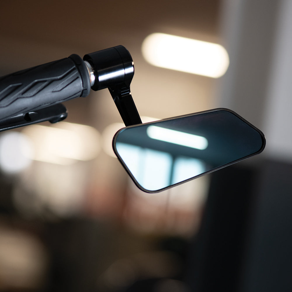 Oxford Horizon Bar End Left Mirror Black - FREE UK Shipping, FREE 365 Day Returns | Moto Central