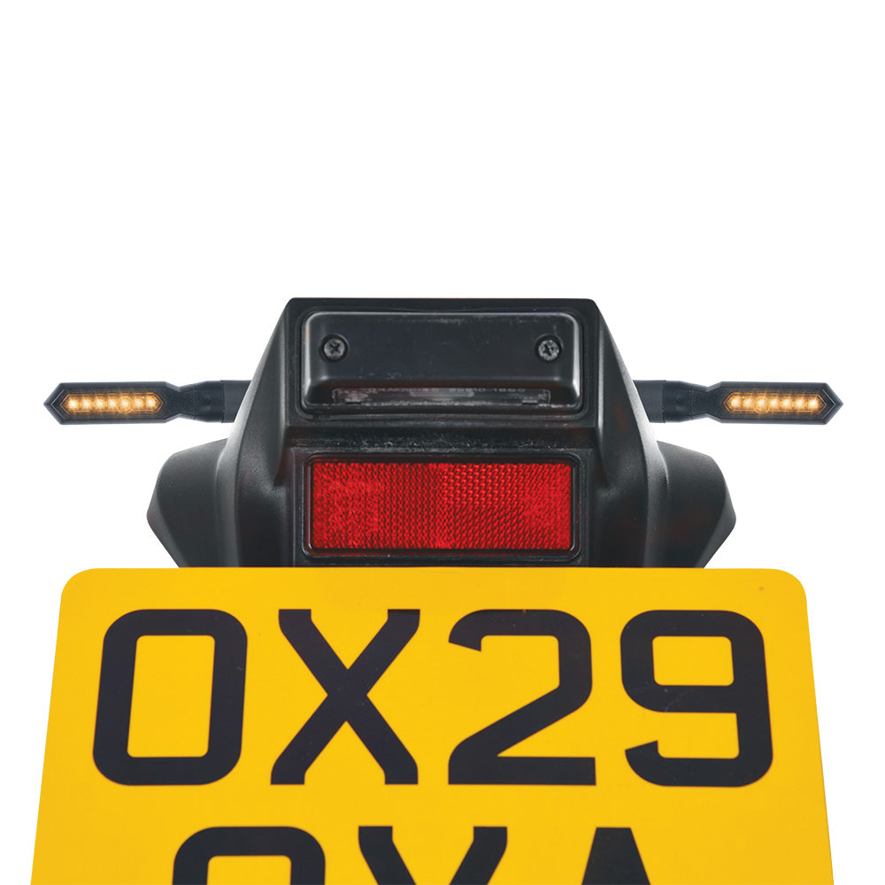 Oxford NightStrider Sequential Indicators Black With 2 Resistors  - FREE UK Shipping, FREE 365 Day Returns | Moto Central