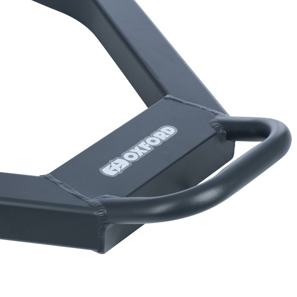 Oxford Zero-G Lite Front Paddock Stand Black  - FREE UK Shipping, FREE 365 Day Returns | Moto Central