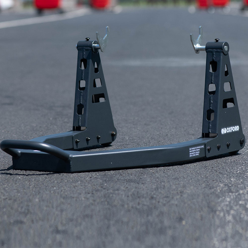 Oxford Zero-G Lite Rear Paddock Stand Black  - FREE UK Shipping, FREE 365 Day Returns | Moto Central