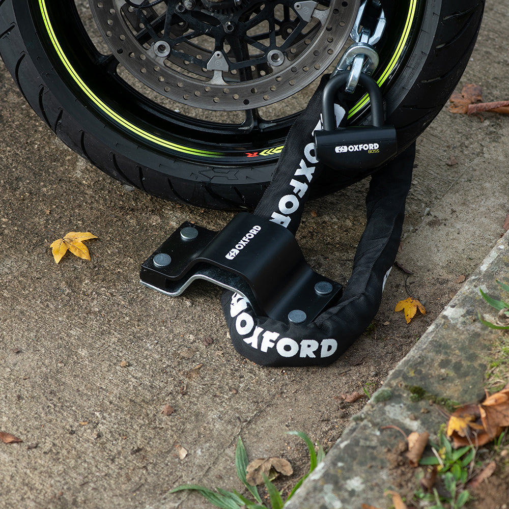 Oxford Anchor Force Ground Anchor Black  - FREE UK Shipping, FREE 365 Day Returns | Moto Central