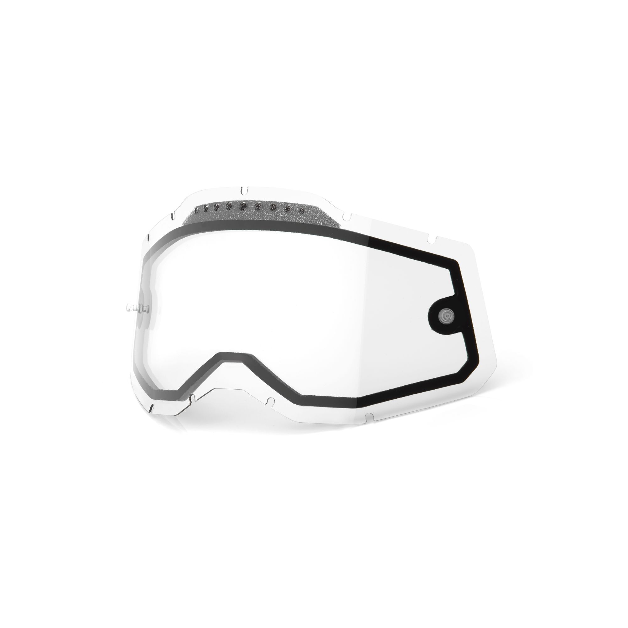 100% Racecraft 2 / Accuri 2 / Strata 2 Dual Pane Vented Lens Clear - FREE UK Shipping, FREE 365 Day Returns | Moto Central