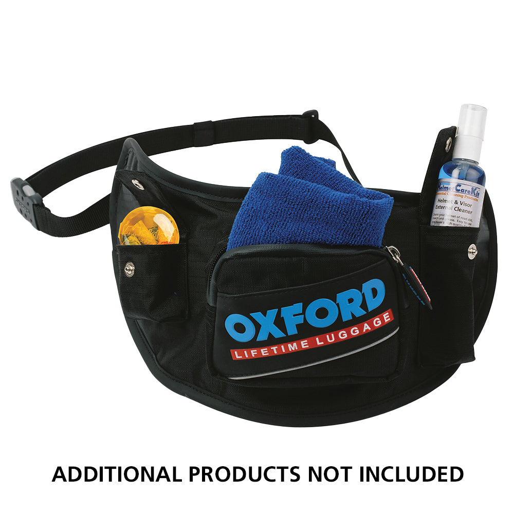 Oxford Retro Waist / Bum Bag Black