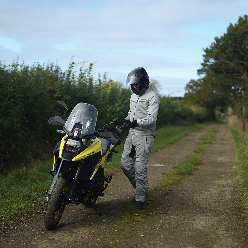 Oxford Arizona 1.0 Air Textile Jacket Arctic  - FREE UK Shipping, FREE 365 Day Returns | Moto Central