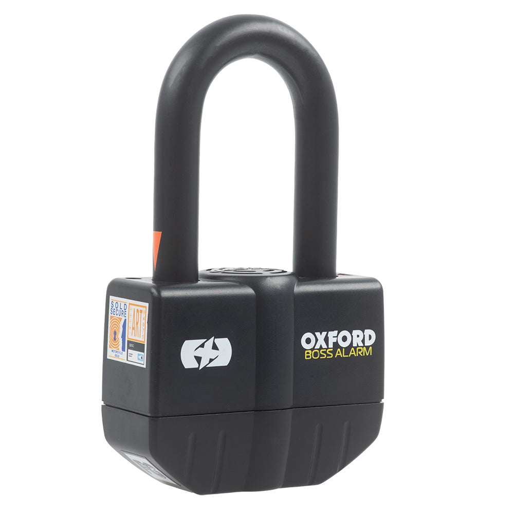 Oxford Boss Alarm 16mm Chain Lock Black