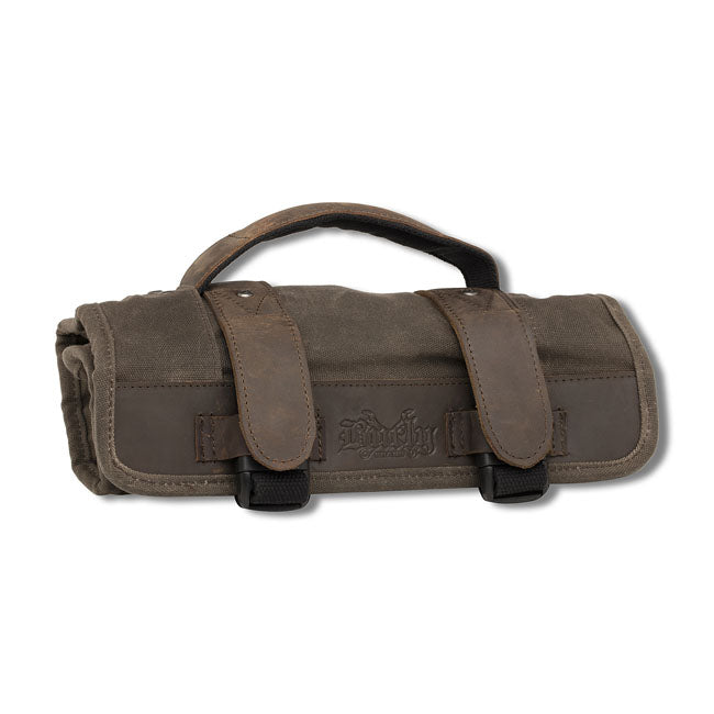 Burly Voyager Tool Roll Dark Oak