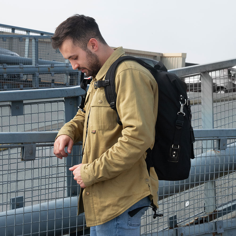 Oxford Heritage Backpack Black - 30 Litres