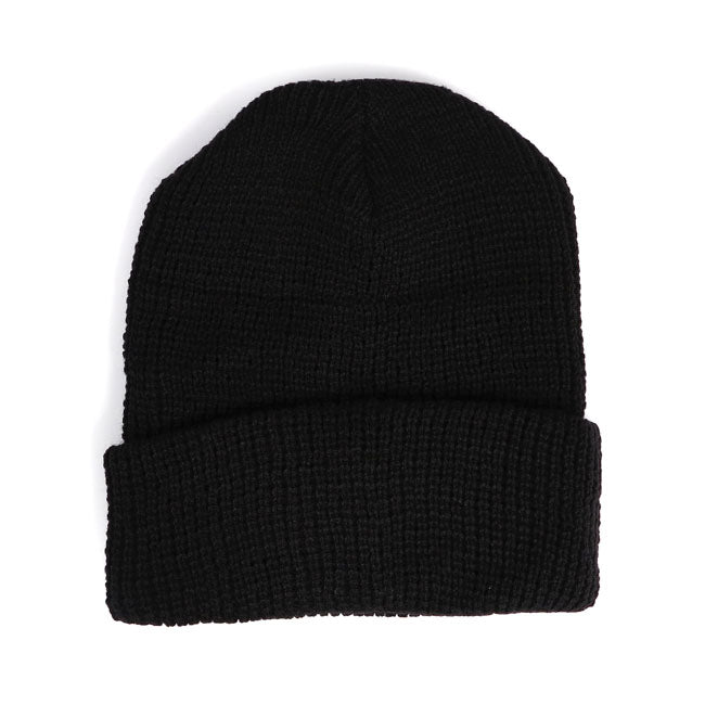 Motorcycle Storehouse Fostex Rough Beanie Black