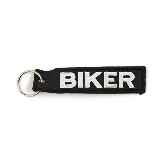 Motorcycle Storehouse Biker Key Ring Black / White