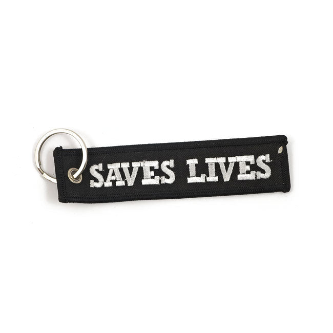 Motorcycle Storehouse Loud Pipes Saves Lives Key Ring