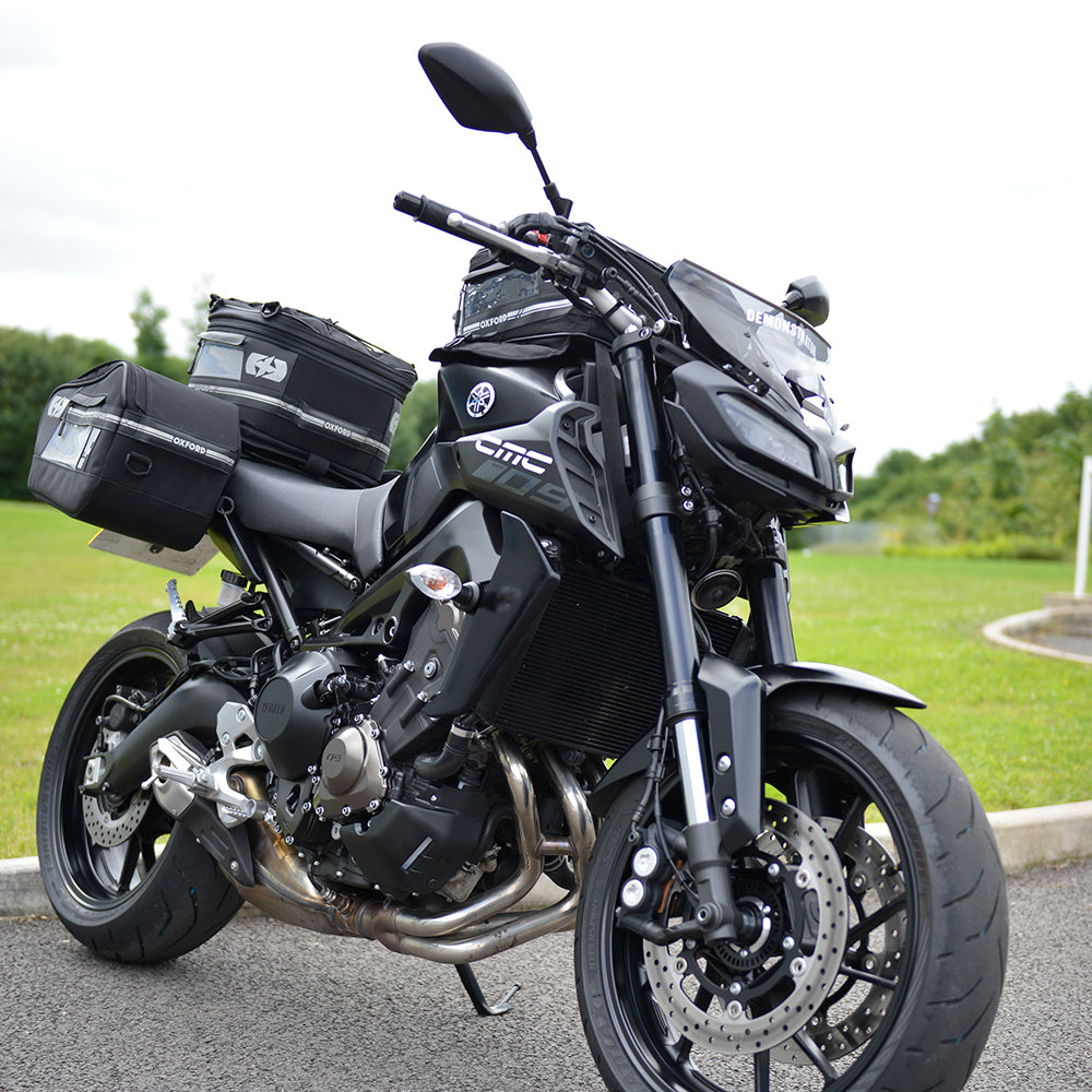 Oxford F1 Magnetic Large Tank Bag Black / Grey - 35 Litres