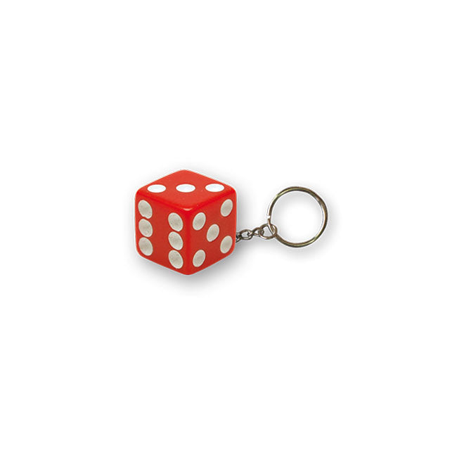 Trik Topz Dice Key Chain Red