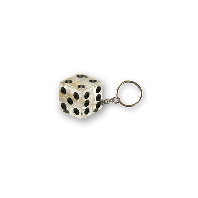 Trik Topz Dice Key Chain Clear