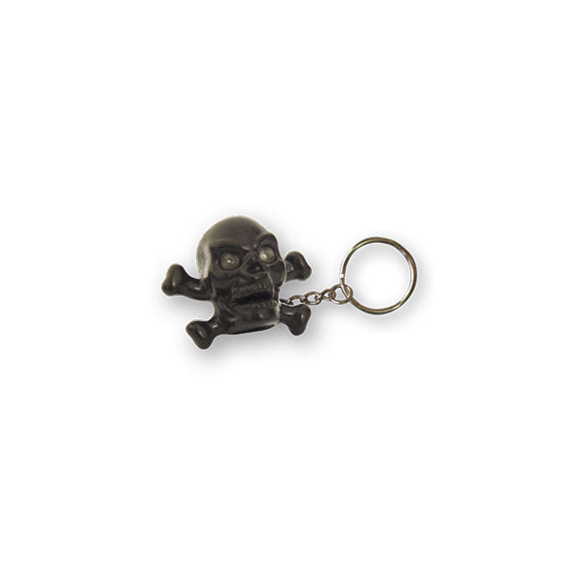 Trik Topz Skull N Bones Key Chain Black - FREE UK Shipping, FREE 365 Day Returns | Moto Central