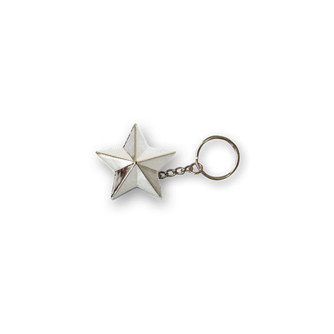 Trik Topz Star Key Chain Chrome