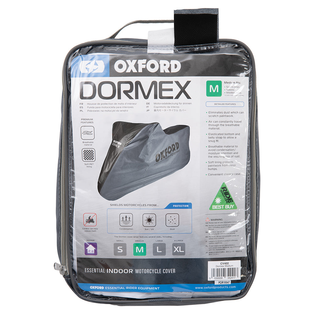 Oxford Dormex Indoor Cover Black / Grey