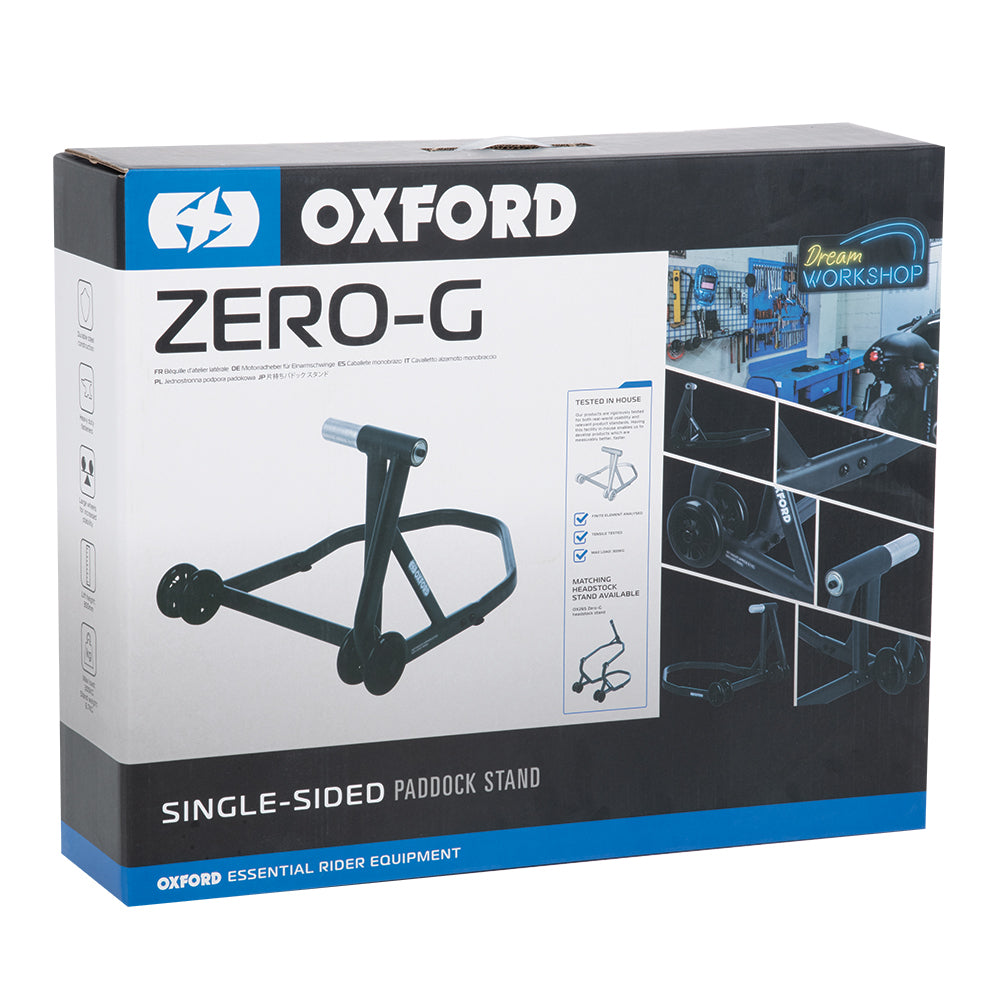 Oxford ZERO-G Single Sided Paddock Stand Grey