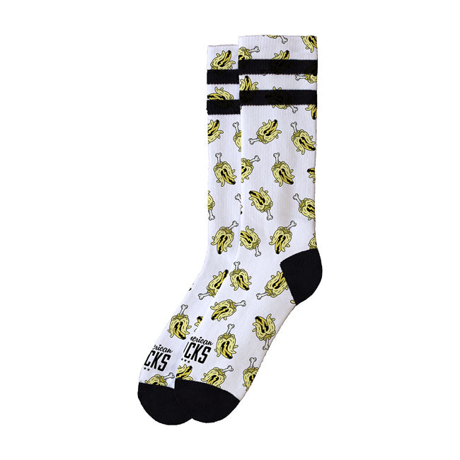 American Socks Signature Freak Bananas Socks Double Black Striped