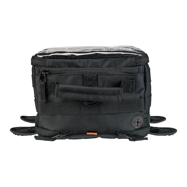 Biltwell Exfil-11 Tank Bag Black - FREE UK Shipping, FREE 365 Day Returns | Moto Central