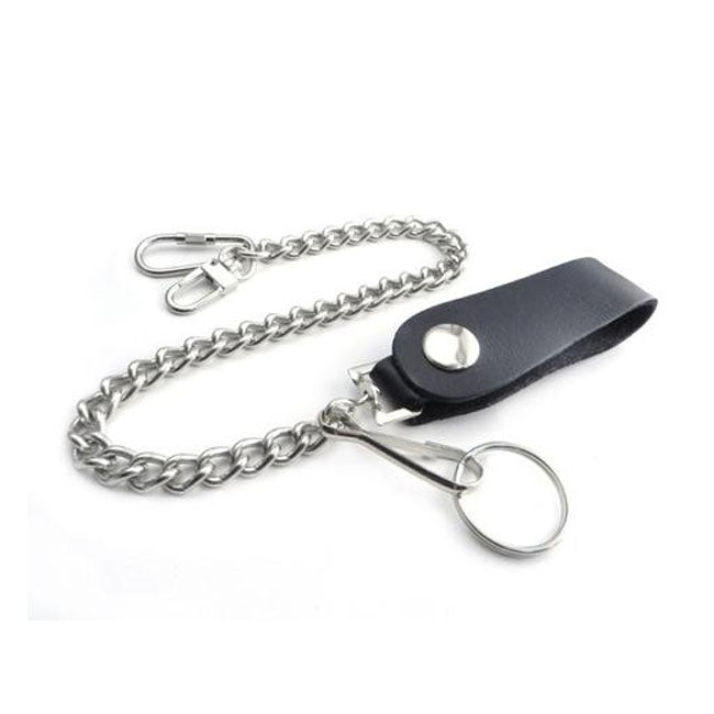 Amigaz Leather Belt Loop Wallet Chain