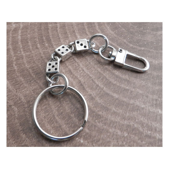 Amigaz Multi Dice Clip-On Key Chain - FREE UK Shipping, FREE 365 Day Returns | Moto Central