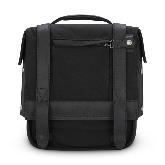 Burly Voyager Saddlebag Black Cordura