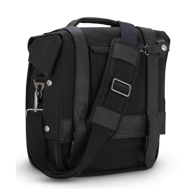 Burly Voyager Saddlebag Black Cordura