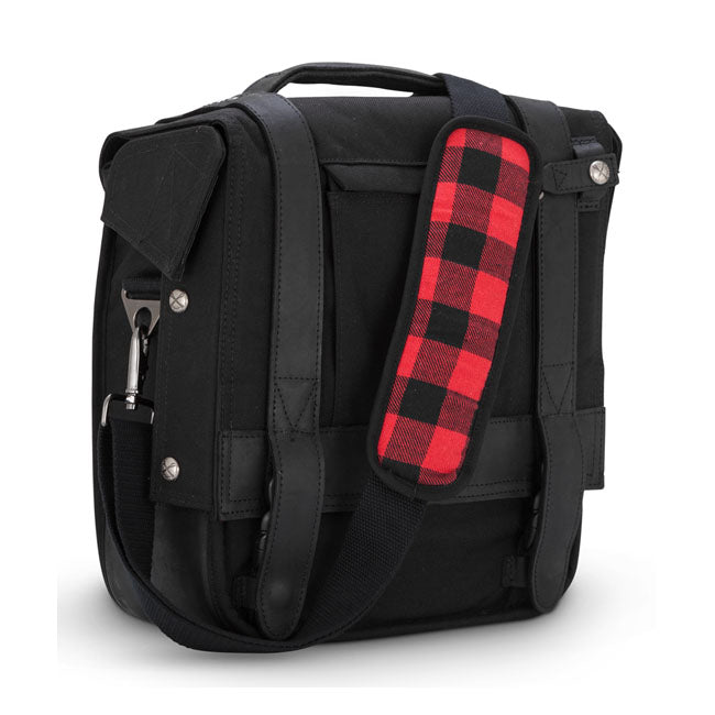 Burly Voyager Saddlebag Black Cordura