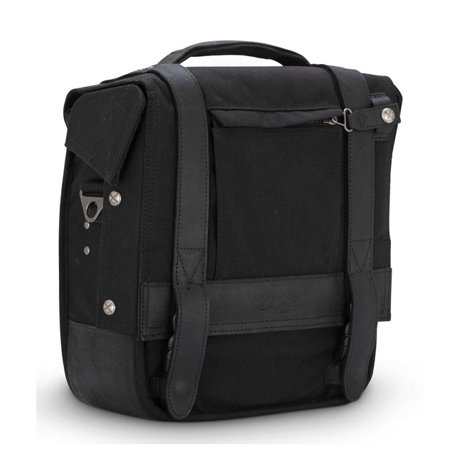 Burly Voyager Saddlebag Black Cordura