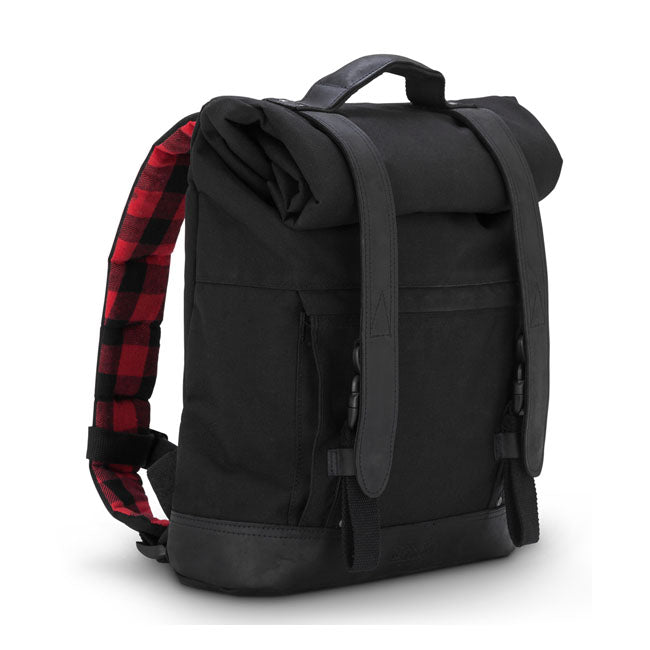 Burly Back Pack Cordura Black - FREE UK Shipping, FREE 365 Day Returns | Moto Central