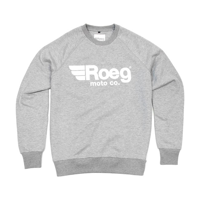 Roeg Shawn Sweatshirt Grey - FREE UK Shipping, FREE 365 Day Returns | Moto Central